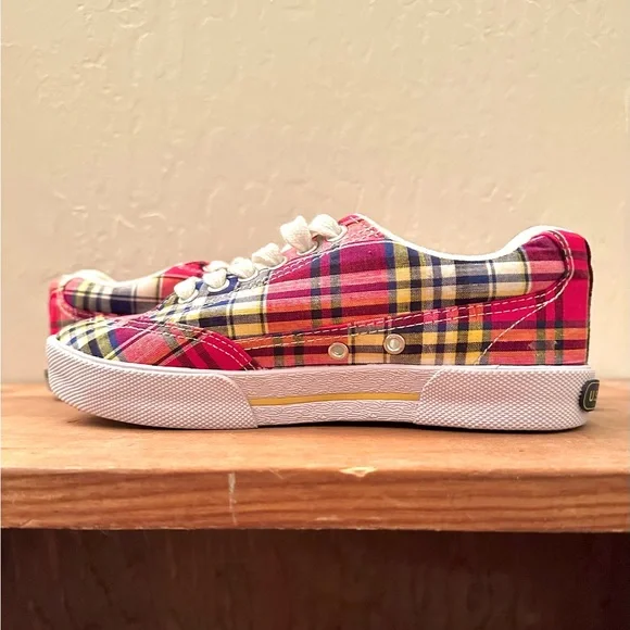 NEW Plaid U.S. Polo Assn. Tennis Shoes - Picture 2 of 15